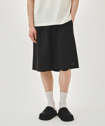 Marithé François Girbaud M EASY HALF PANTS charcoal
