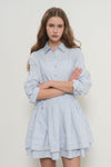 General Idea WOMAN Pleated Shirt Dress