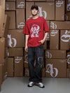 ADLV AE Logo Astronaut Artwork Short Sleeve T-Shirt