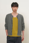 General Idea MAN Stitch Crew Neck Knit Cardigan