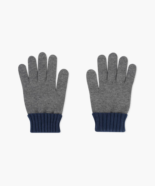 Marithé François Girbaud Kids Classic Logo Knit Glove Heather Gray