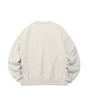 Nice Ghost Club 3 Star Logo Applique Sweatshirt
