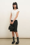 General Idea WOMAN Dot Sheer Midi Skirt