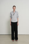 General Idea WOMAN Classic Stripe Rivet Shirt