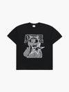 ADLV AE Logo Cat Earplug Artwork Short Sleeve T-Shirt