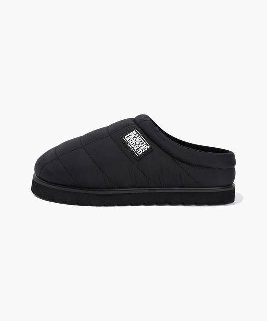 Marithé François Girbaud Classic Logo Padded Mules Black