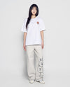 ADLV Basic Logo with Line Friends Short Sleeve T-Shirt
