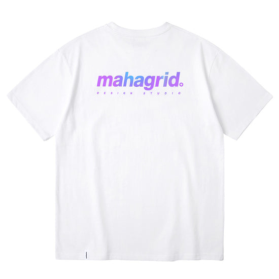 Mahagrid Rainbow Reflective Logo Tee