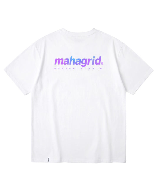 Mahagrid Rainbow Reflective Logo Tee