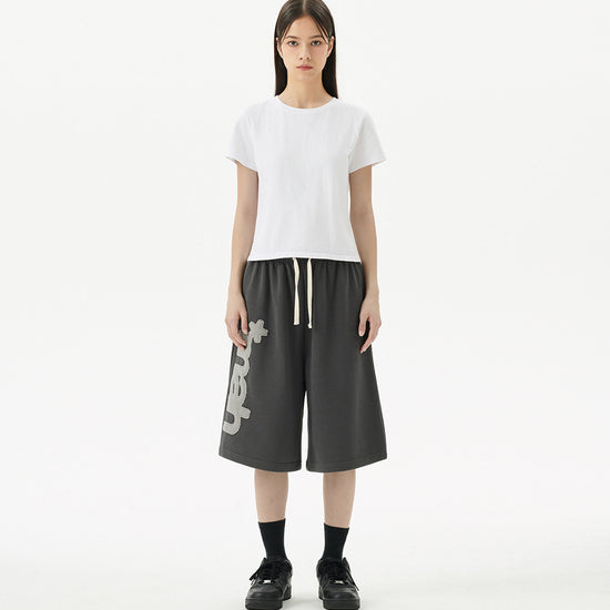 Mahagrid Bermuda Mah Applique Sweatshort