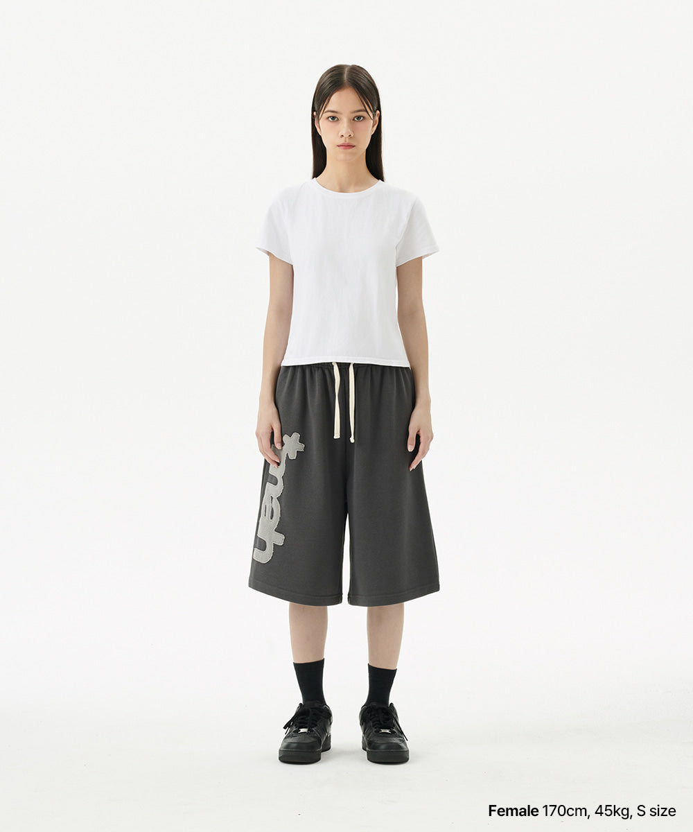 Mahagrid Bermuda Mah Applique Sweatshort