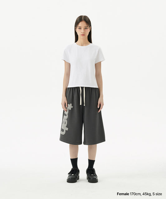 Mahagrid Bermuda Mah Applique Sweatshort