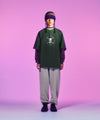 Nice Ghost Club Pixel Skeleton Layered Sweatshirt [Khaki]