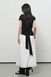 General Idea WOMAN Unbalanced Drape Strap T-Shirt