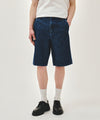 Marithé François Girbaud M Marine Denim Easy Shorts