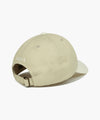 Marithé François Girbaud TYPO LOGO COLOR BLOCK COVERED CAP ivory