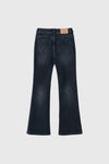 General Idea WOMAN Bootcut Washing Denim Pants [DEEP NAVY]