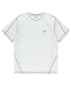 Mahagrid Curved Stitch Tee