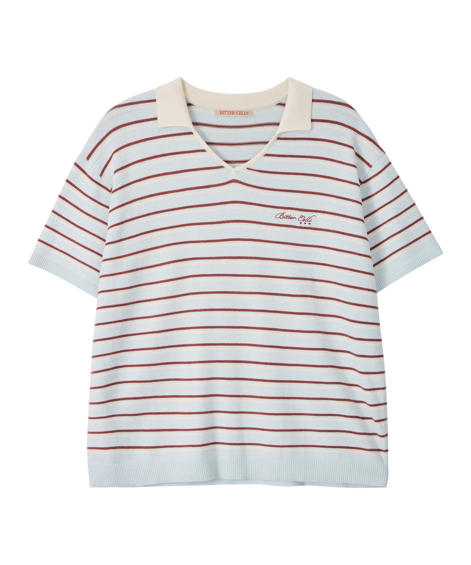 Bitter Cells Millie Stripe Collar Knit