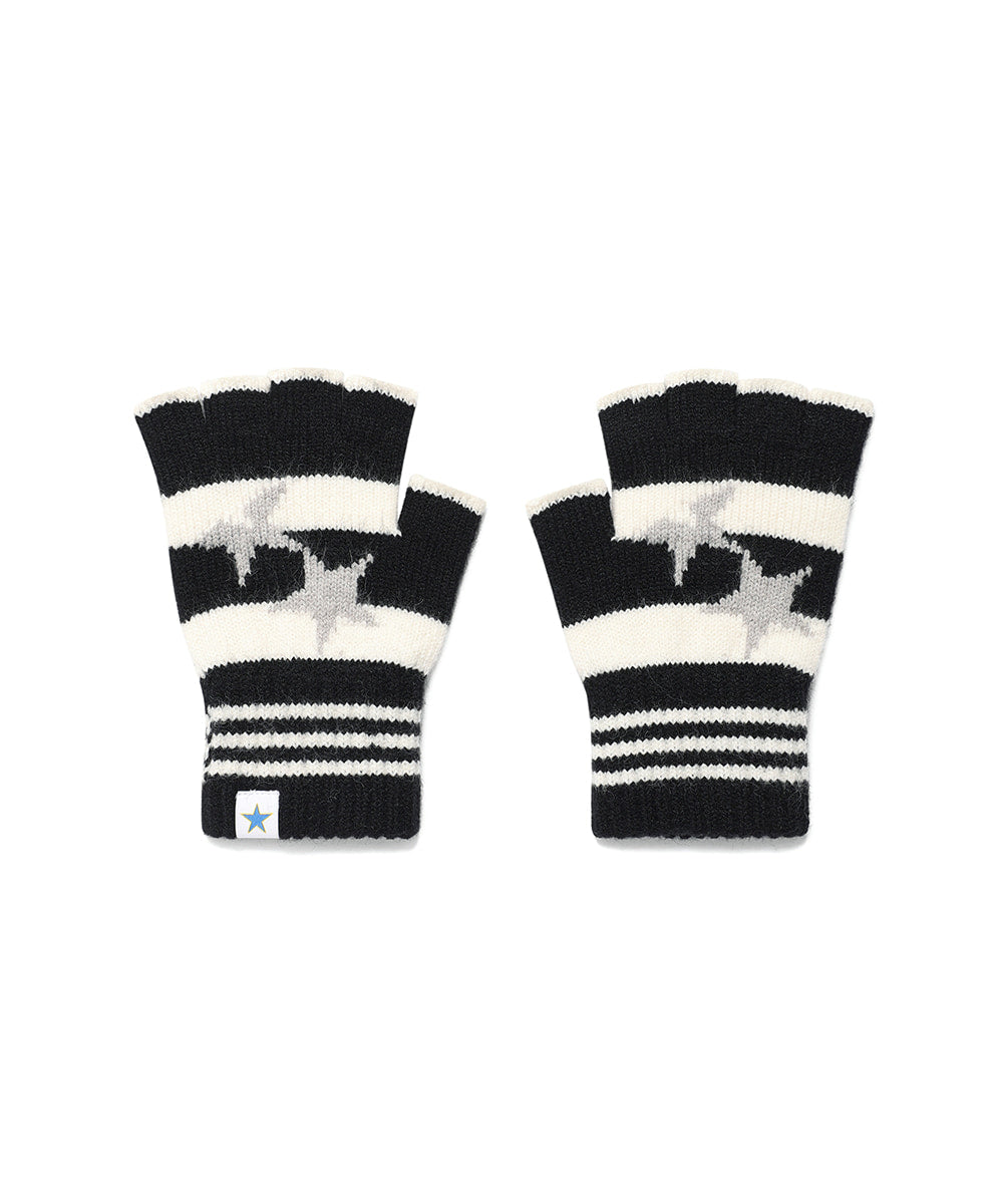 Cavish Twin Star Fingerless Gloves