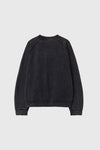 General Idea [XXL Exclusive] UNISEX Garment Dyed Lettering Sweatshirt [GREY]