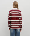 Marithé François Girbaud STRIPE COLLAR LONG SLEEVE
