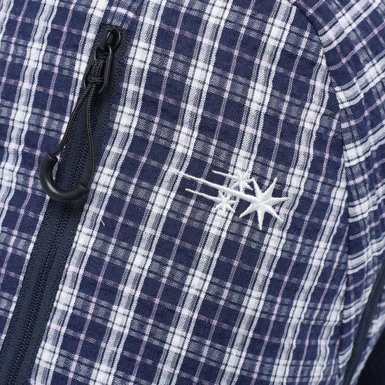 Nice Ghost Club Seersucker Travel Backpack