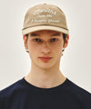 Marithé François Girbaud CHAIN EMBROIDERY FLAT BRIM CAP