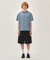 Marithé François Girbaud SMALL CLASSIC LOGO STRIPE RINGER TEE blue