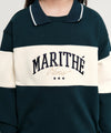 Marithé François Girbaud Kids Collar Sweatshirt