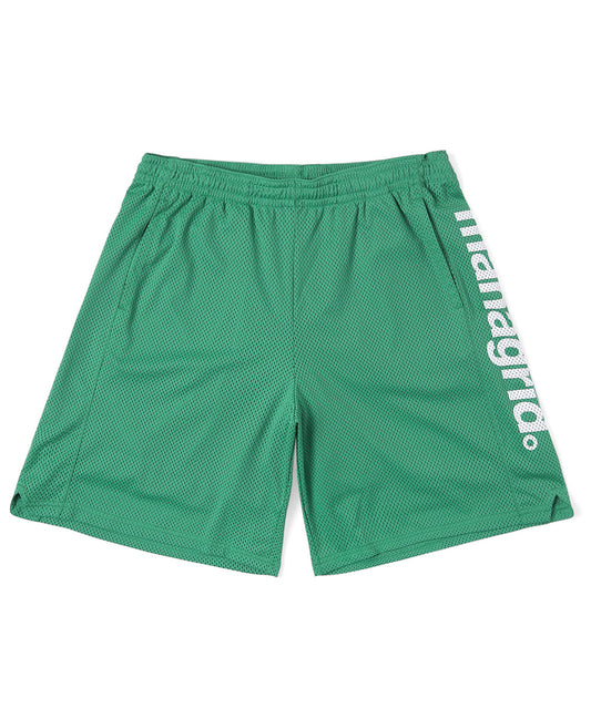 Mahagrid Big Logo Mesh Short [Green]