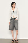 General Idea WOMAN Wide Bermuda Denim Pants