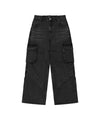 Mahagrid Wide Cargo Denim Pant