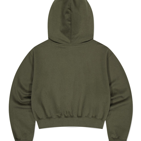 Mahagrid THIRD LOGO CROP HOODIE