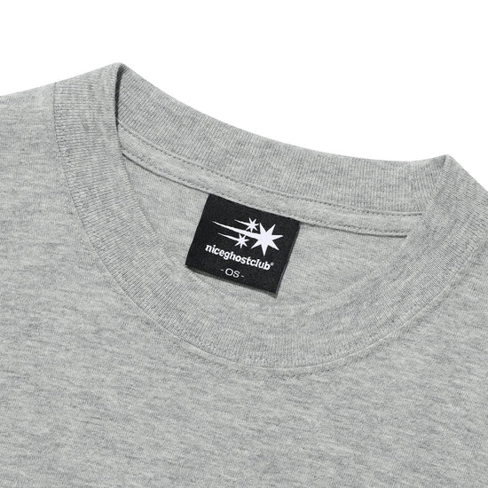Nice Ghost Club 3 Stars Symbol Crop Slim Tee