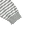 Nice Ghost Club Stripe 3 Star Raglan Sweatshirt in White