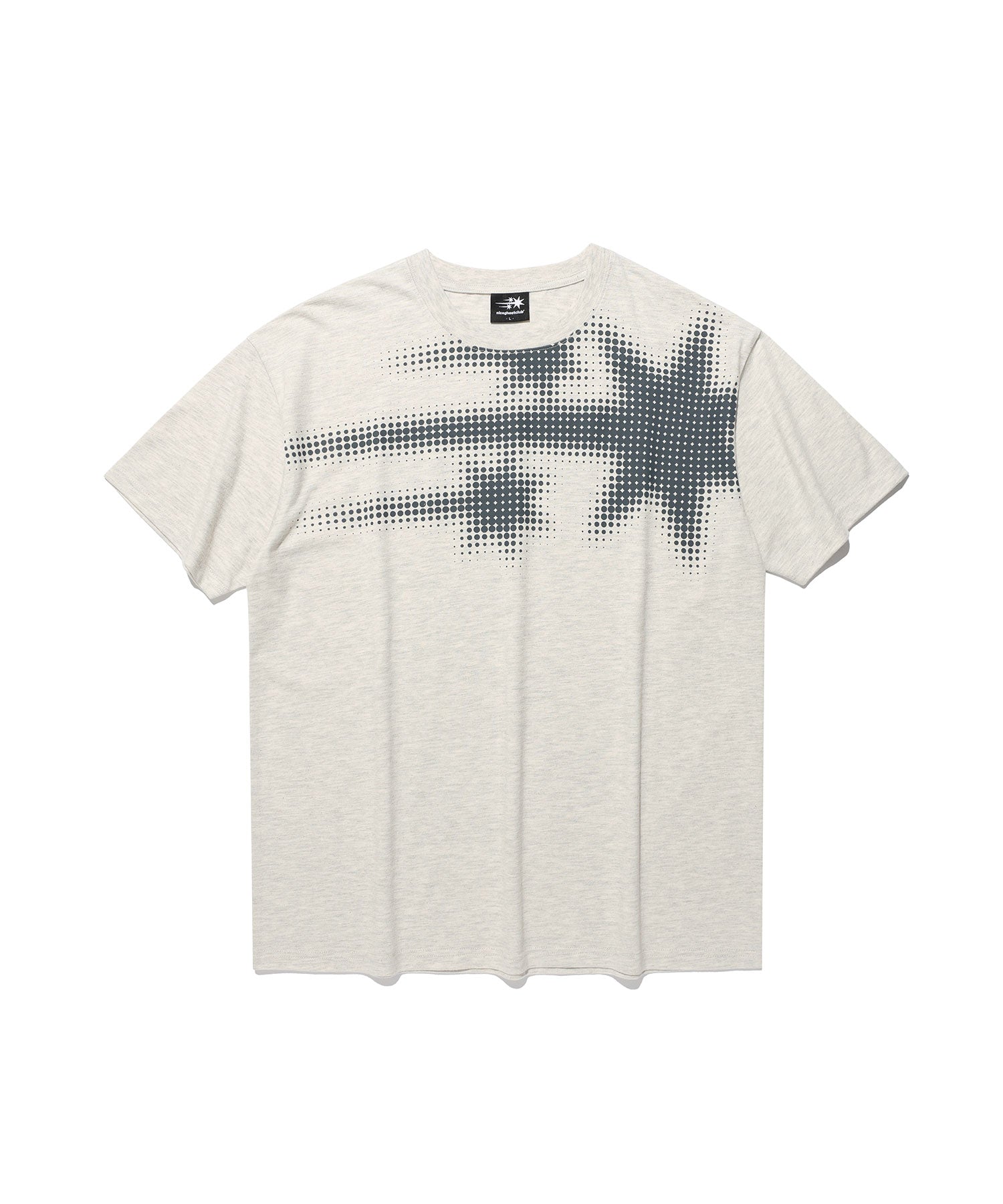 Nice Ghost Club 3 Star Halftone Tee [Oatmeal]