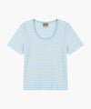 Marithé François Girbaud W DEEP NECK RINGER TEE