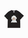 ADLV Woman Baby Face Cloud Baby Short Sleeve T-Shirt