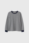 General Idea UNISEX Basic Stripe Long Sleeve Tee