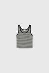 General Idea WOMAN Multi Stripe U-Neck Sleeveless