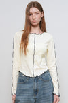 General Idea WOMAN Interlock Slim Fit T-Shirt