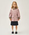 Marithé François Girbaud Kids Classic Logo Detachable Jacket (Vest Set) Light Beige