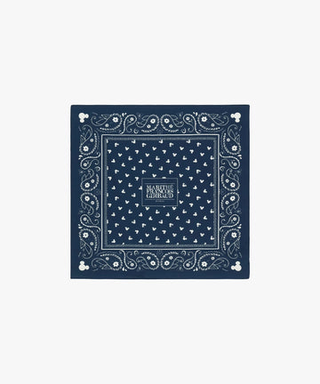 Marithé François Girbaud [MARITHE_DISNEY] MICKEY_PATTERN BANDANA navy