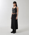 Mahagrid Lettering Sleeveless Knit