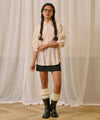 Bitter Cells Angel Stripe Shirt-Pink