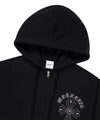 Mahagrid Cross Stud Hood Zip Up