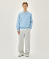 Marithé François Girbaud SMALL CLASSIC LOGO COLLAR KNIT