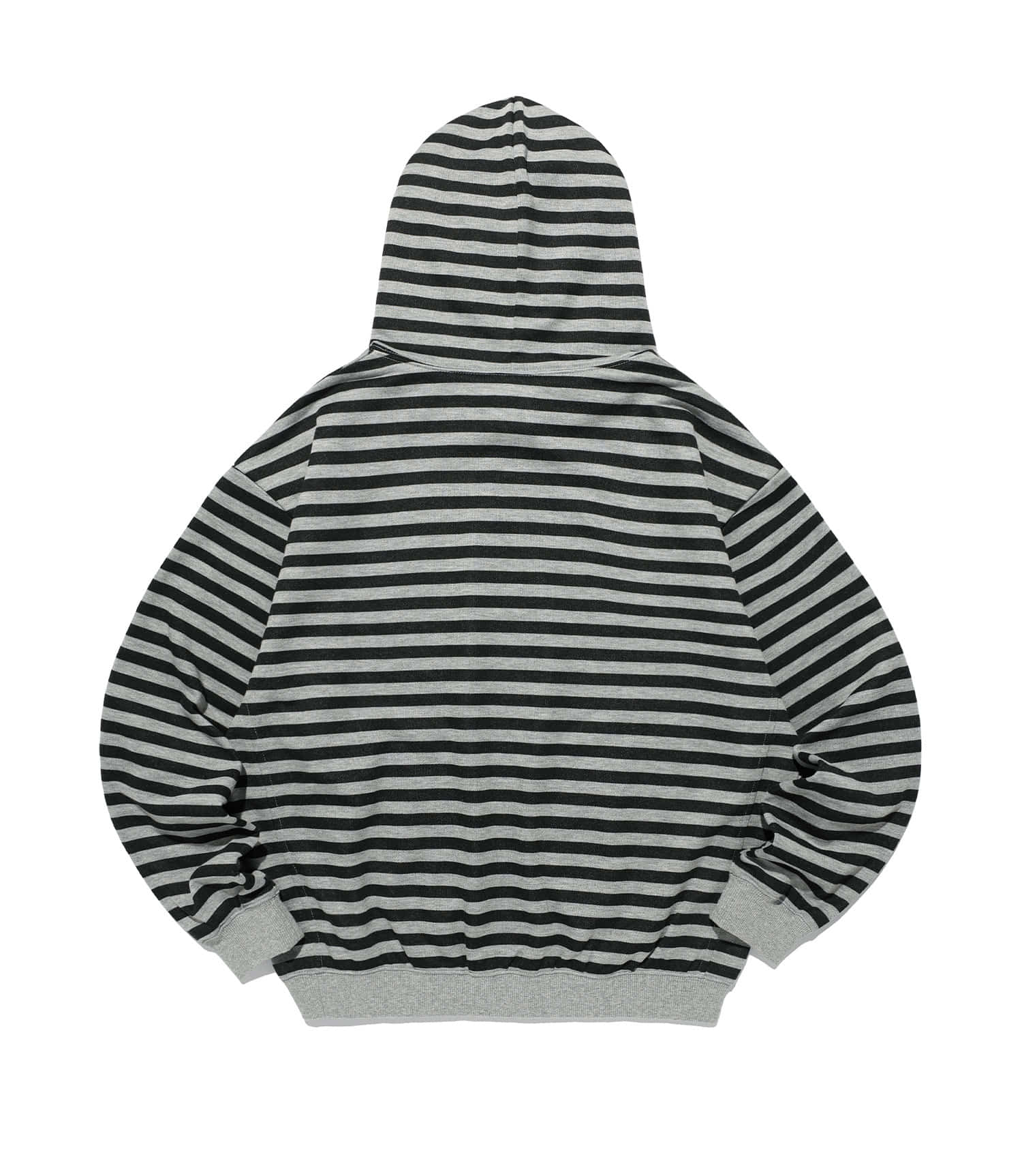 Nice Ghost Club Gakiya Isamu Stripe Hoodie Zip Up [Grey]