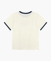 Marithé François Girbaud Kids Classic Logo Ringer Tee
